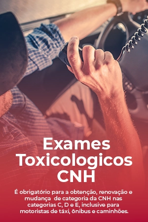 Exame toxicológicos